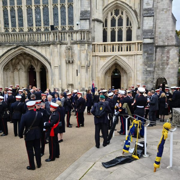 Maj.Gen Holmes Funeral